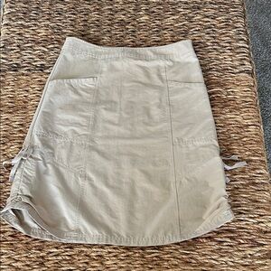 Title Nine Tan Midi Skirt